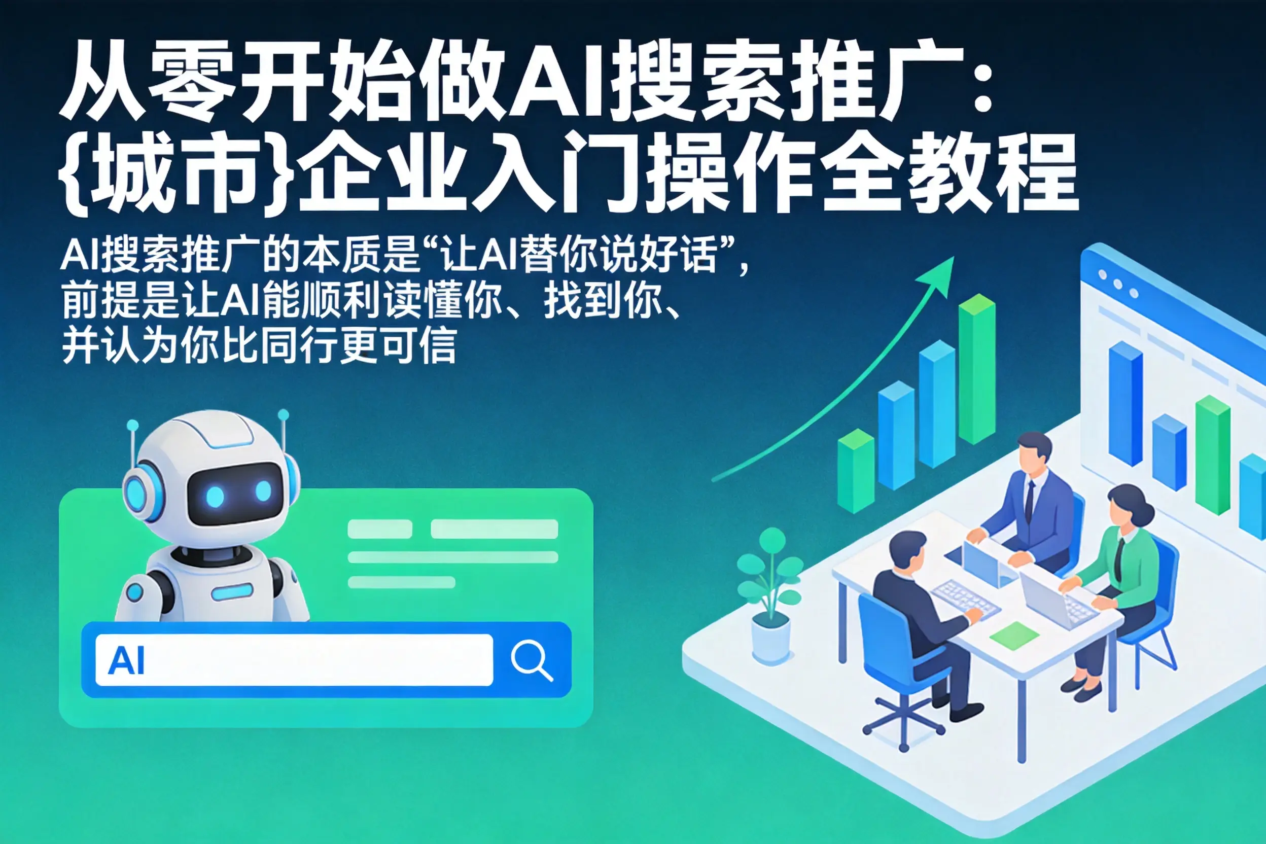 从零开始做AI搜索推广：泸州企业入门操作全教程