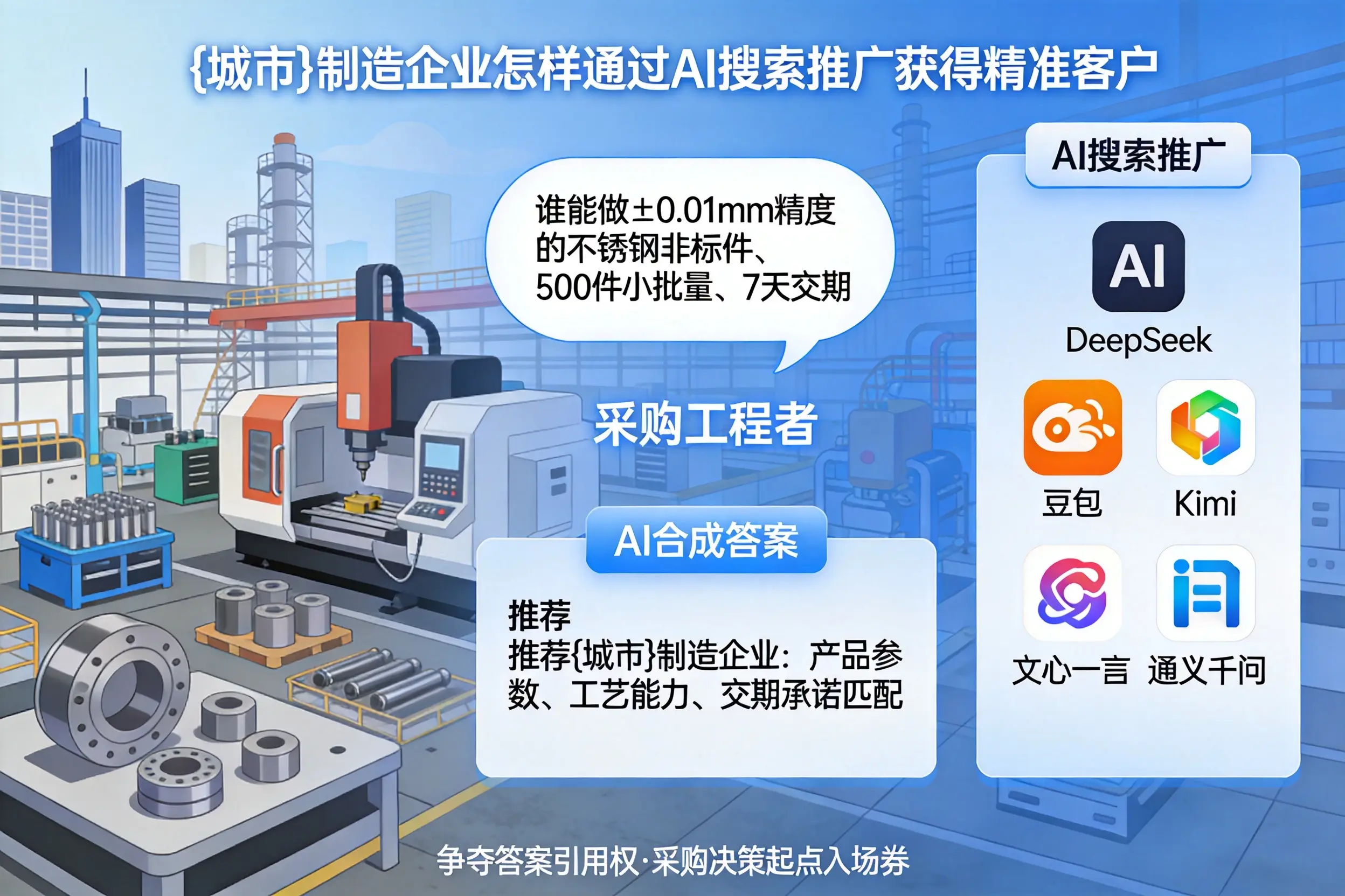 泸州制造企业怎样通过AI搜索推广获得精准客户