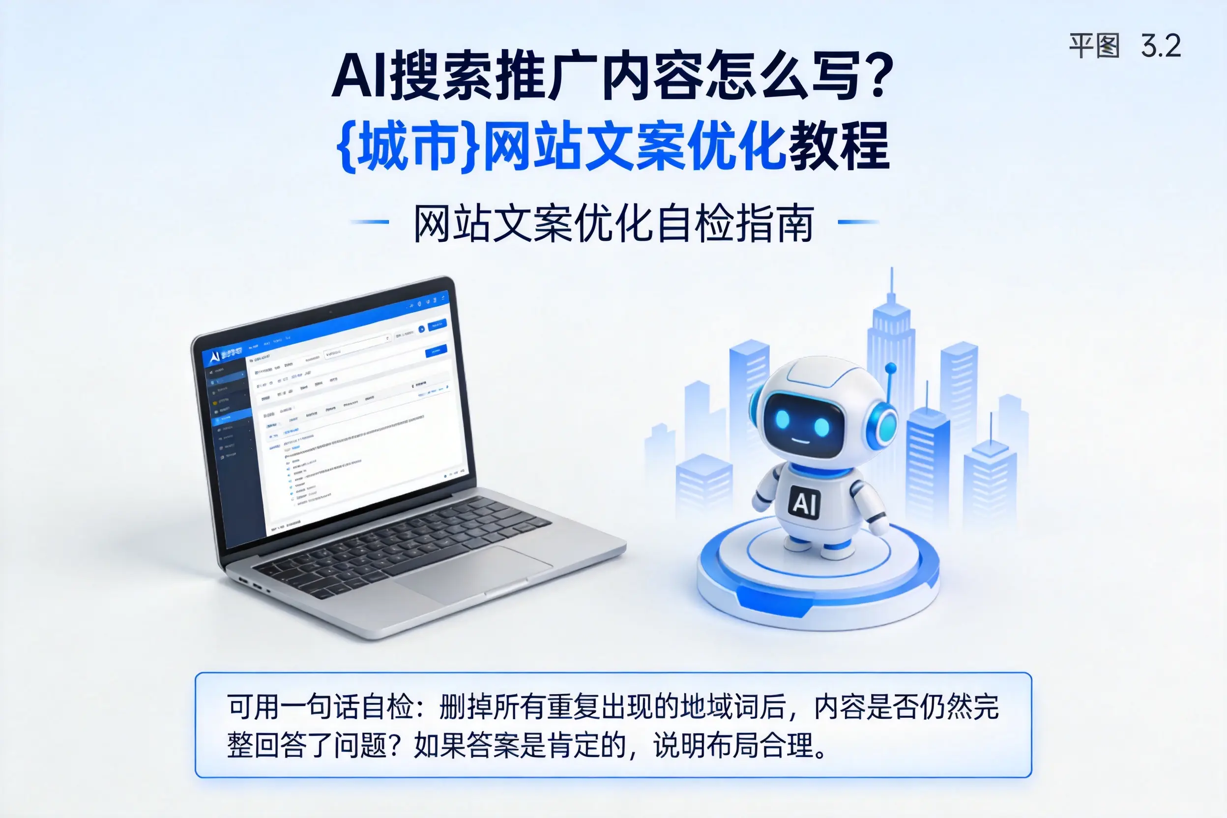 AI搜索推广内容怎么写?泸州网站文案优化教程
