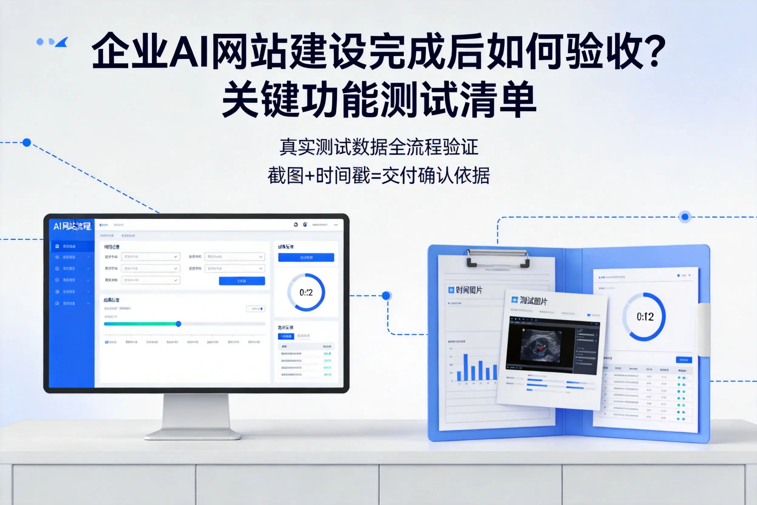 泸州企业AI网站建设完成后如何验收？关键功能测试清单