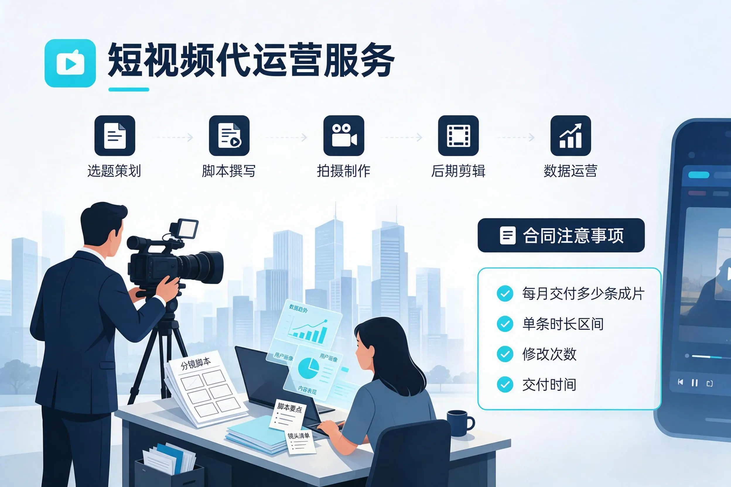 短视频代运营包含哪些服务？泸州企业常见问题科普