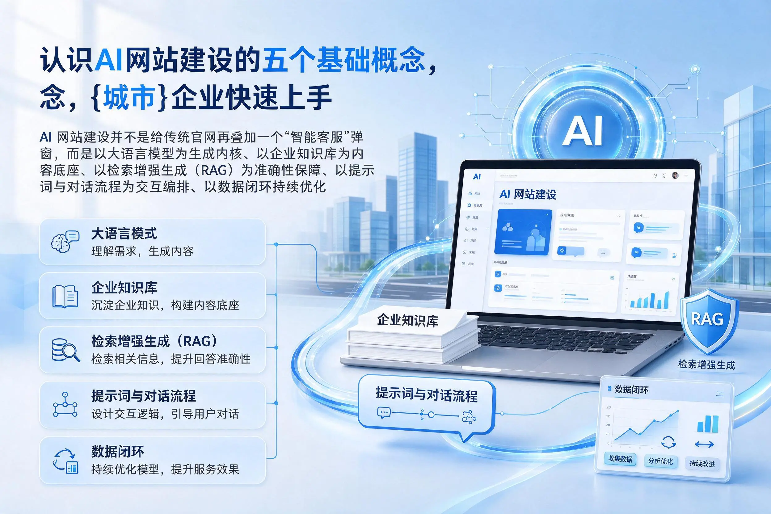 认识AI网站建设的五个基础概念,泸州企业快速上手